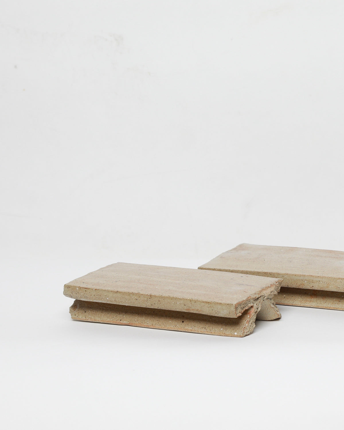 Circular Ceramics Flat Sushi Serving Tray | Small | Upcycled Construction Waste