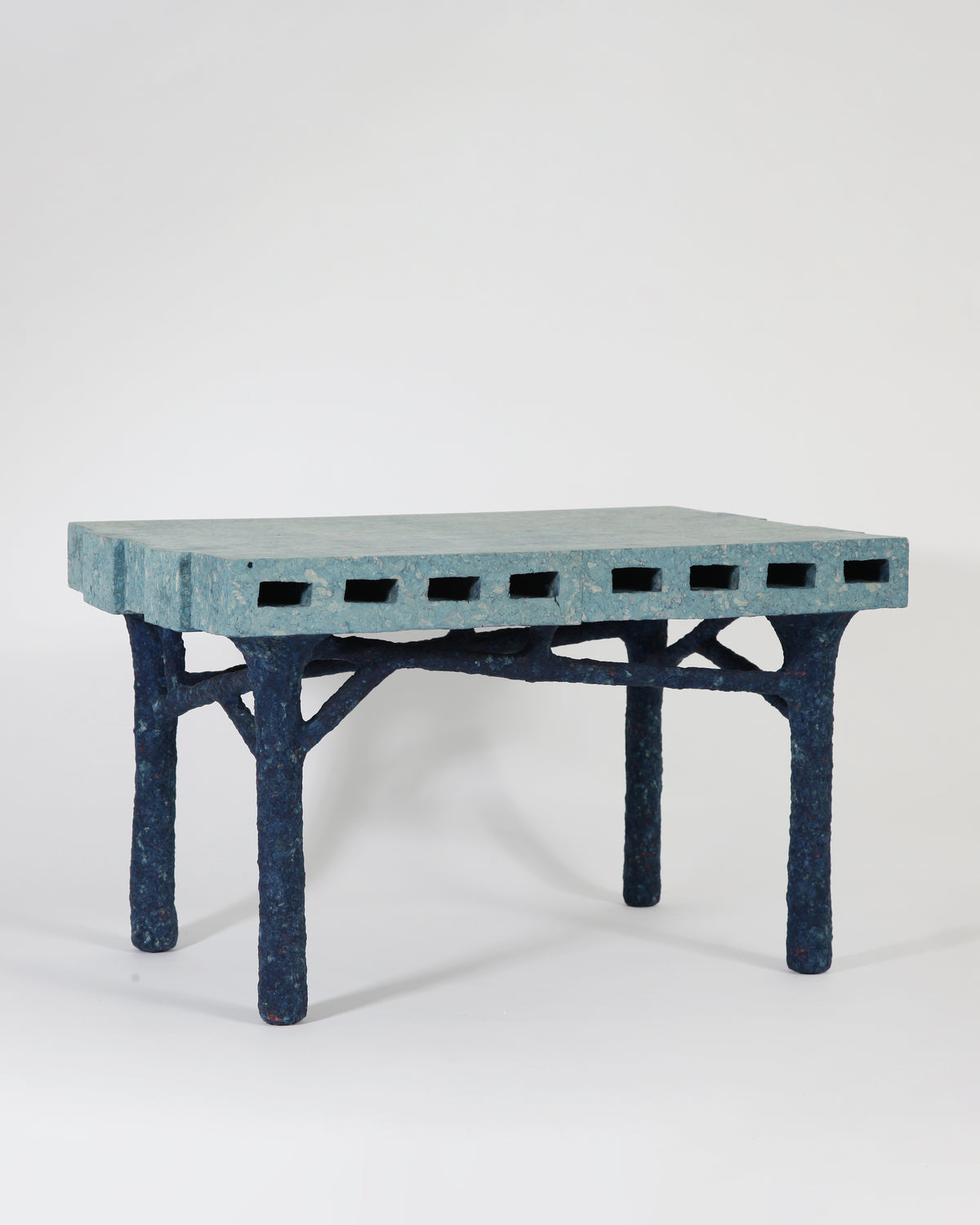 Paper Bricks Coffee Table | Hand-Sculpted From Upcycled Paper