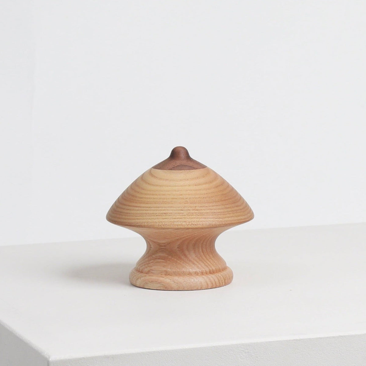 Wood Boob Coat Hook 10 by Micaella Pedros, a sculptural wall hook handcrafted from reclaimed wood offcuts.