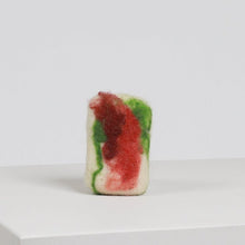 Load image into Gallery viewer, greek-olive-oil-soap-bar-hand-felted-sheep-wool-theresabader-futureing-wool-the_home_of_sustainable_things_03