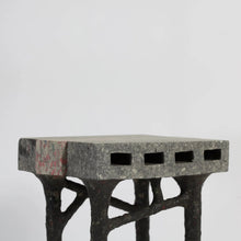 Load image into Gallery viewer, paper-bricks-side-table-recycled-newspapers-wood-waste-studio-woojai-the_home-of_sustainable_things