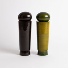 Load image into Gallery viewer, salt_grinder_or_pepper_mill _channapatna_turned_wood_natural_dyes_built_editions-the-home-of-sustainable-things-black1