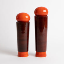 Load image into Gallery viewer, salt_grinder_or_pepper_mill__channapatna_turned_wood_natural_dyes_built_editions-the-home-of-sustainable-things_dark_red_2
