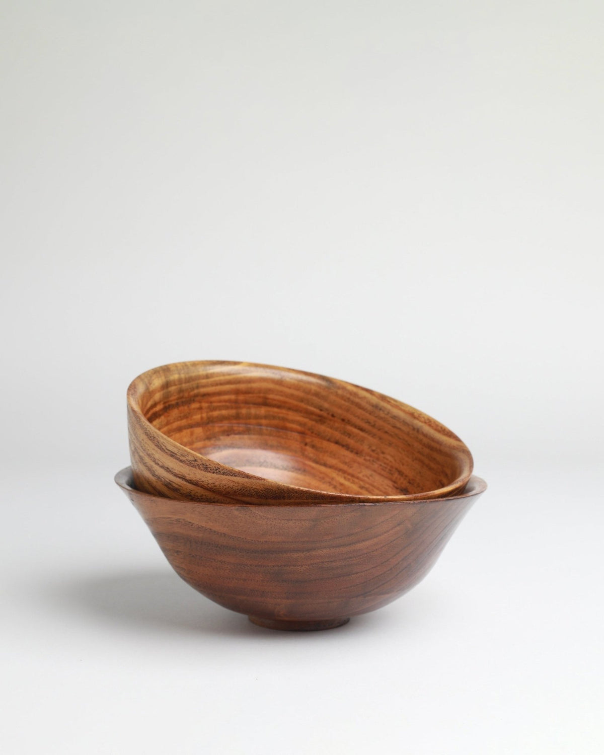 Hackney Woods Lacquered Bowl | Wide Edge | Reclaimed Wood