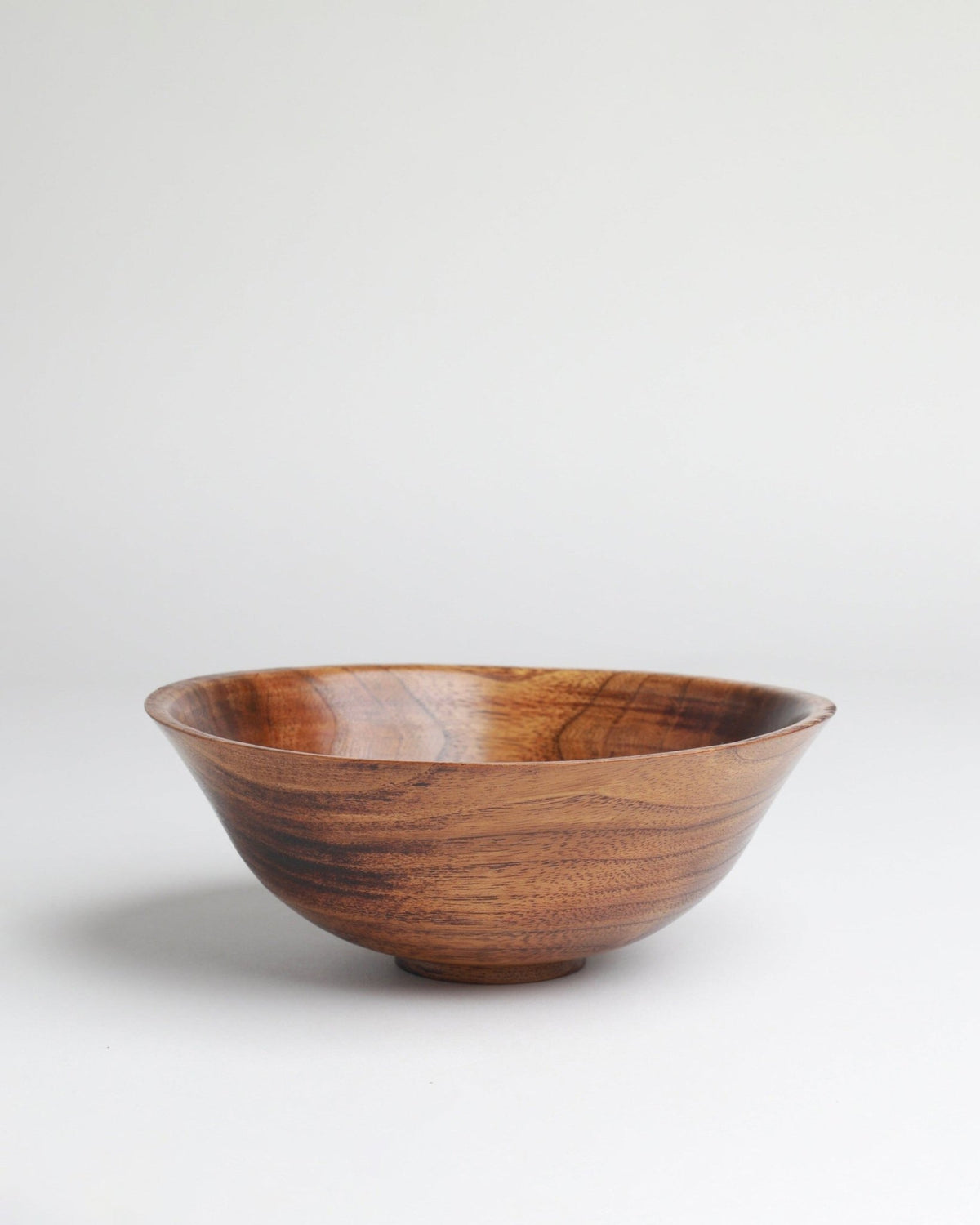 Hackney Woods Lacquered Bowl | Wide Edge | Reclaimed Wood