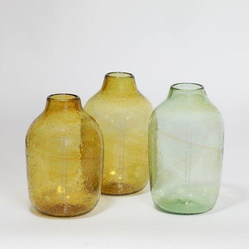 COMMON SANDS homeware collection from waste glass