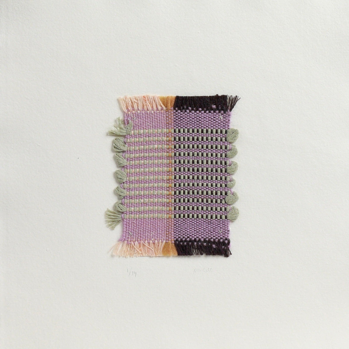 Contemporary textile art from HOST's collection, exploring material, texture and craftsmanship.