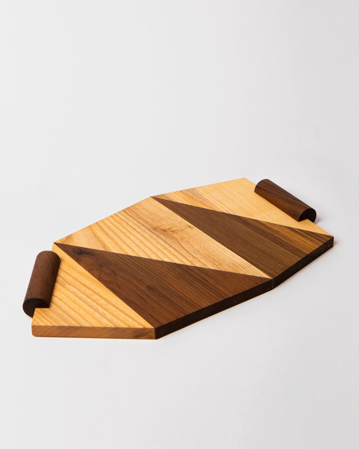 Off Cutting Board Teak & Acacia L | Reclaimed Hardwood Offcuts