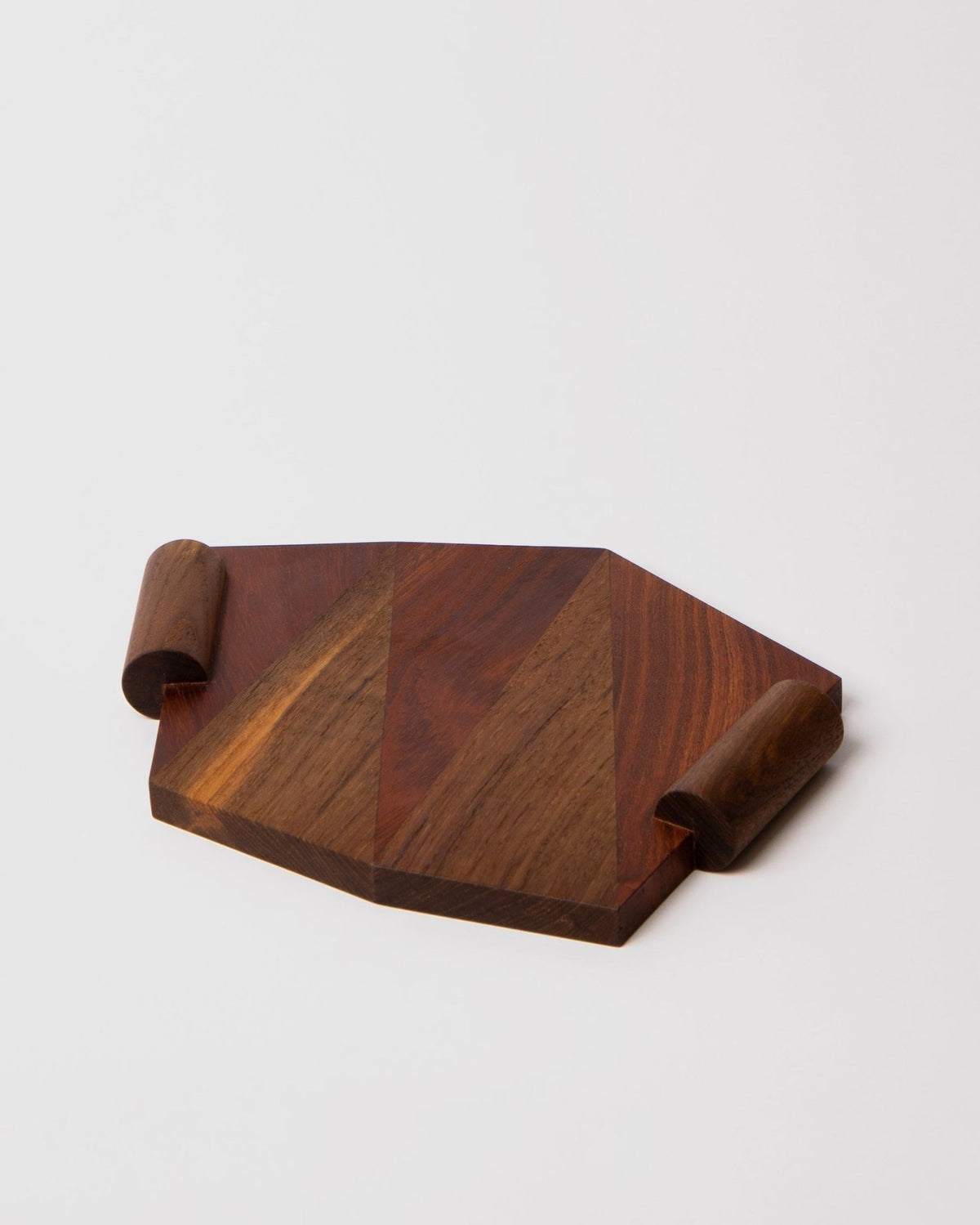 Off Cutting Board Teak & Mahogany S | Reclaimed Hardwood Offcuts
