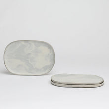 Load image into Gallery viewer, the_home_of_sustainable_things_amanda_tong_the_perfect_imbalance_reimagined_oval_plate_1
