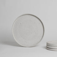 Load image into Gallery viewer, recinder_rosy_napper_low_carbon_dinner_plate_scrap_ceramic_industry_the_home_of_sustainable_things_
