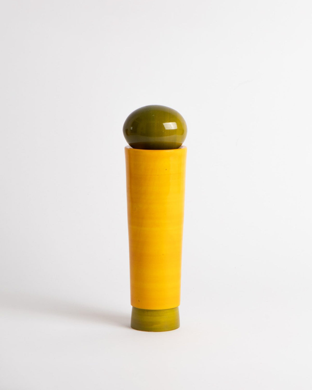 Small Salt & Pepper Grinder | Yellow | Natural Non-Toxic Materials