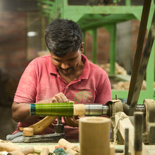 Load image into Gallery viewer, spice_grinder_peppermill_saltgrinder_channapatna_turned_wood_natural_dyes_built_editions-the-home-of-sustainable-things_21
