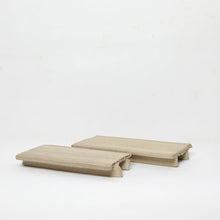 Load image into Gallery viewer, Circular Ceramics Sushi Serving Tray / large | made from industrial by-waste
