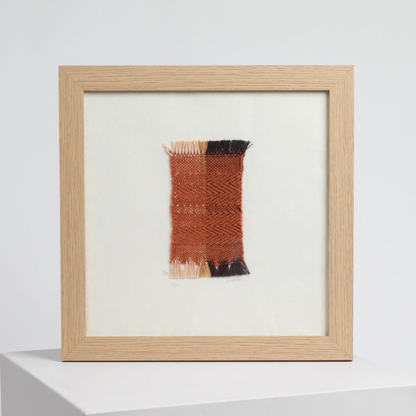 Textile Artwork 9 | Made From Upcycled Yarns