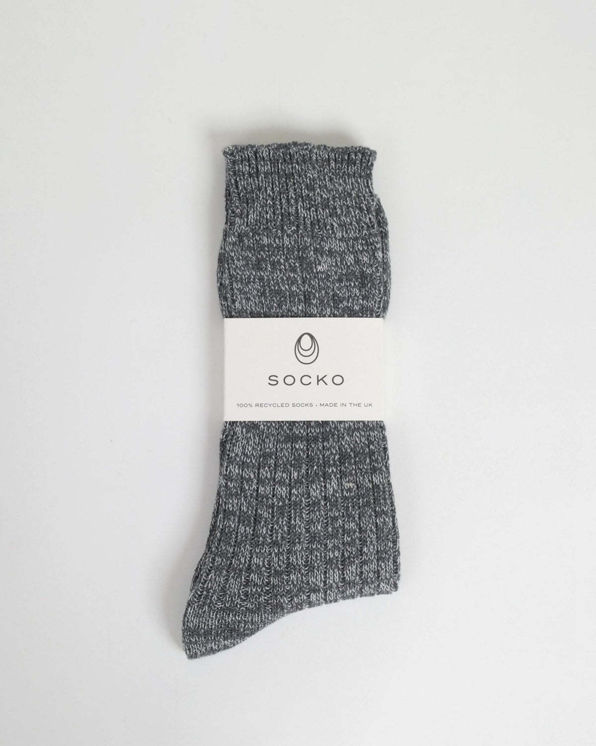 Graphite Fleck Socks | 100% Upcycled Materials