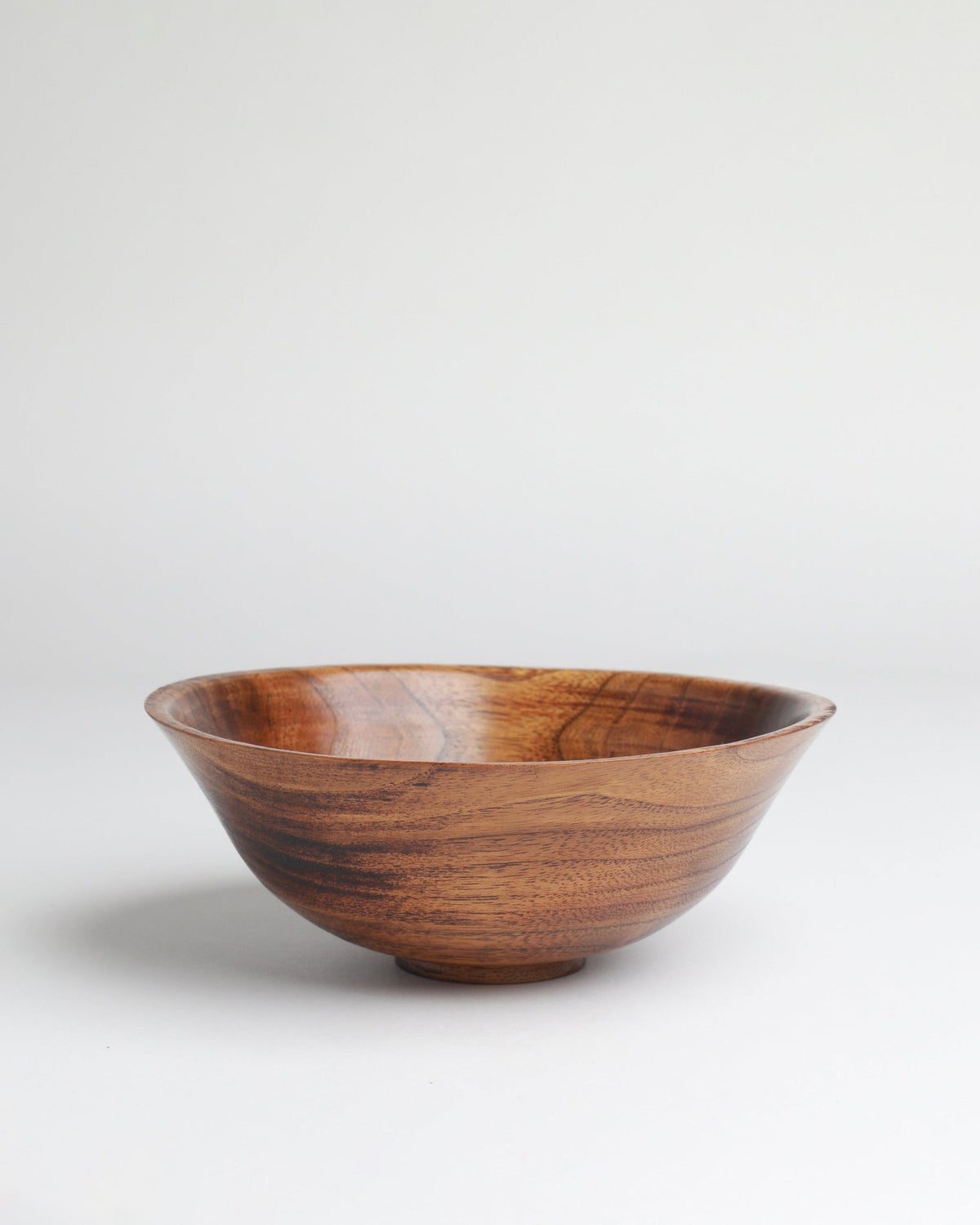 Hackney Woods Lacquered Bowl | Wide Edge | Reclaimed Wood
