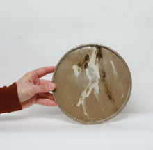 Load image into Gallery viewer, Abandoned Earth Plate 2nd Ed grey | made from discarded clay - THE HOME OF SUSTAINABLE THINGS
