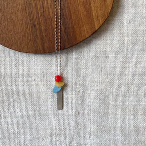 Beach Clean Necklace | made from washed up plastic and recycled silver - THE HOME OF SUSTAINABLE THINGS