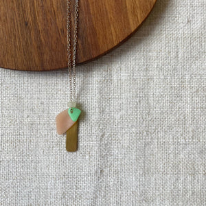 Beach Clean Necklace | made from washed up plastic and recycled silver - THE HOME OF SUSTAINABLE THINGS