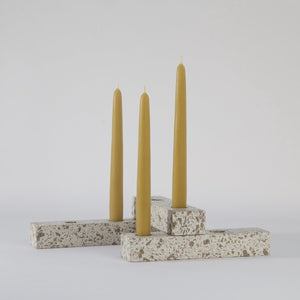 the-home-of-sustainable-things-beeswax-diner-tapered-candle-100%-beeswax