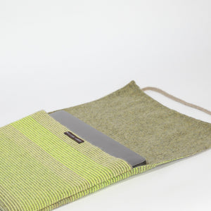 "Coded" Laptop case 16” | made from deadstock yarn - THE HOME OF SUSTAINABLE THINGS