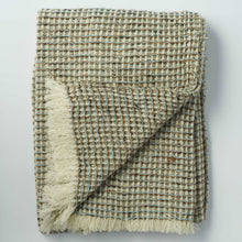 Load image into Gallery viewer, Delaney Honeycomb Blanket / Bed Throw | made from dead stock yarn - THE HOME OF SUSTAINABLE THINGS
