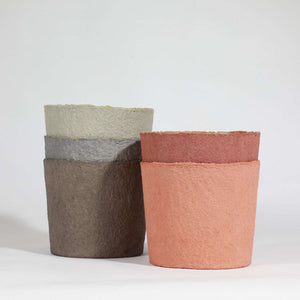 Flower Pot L | muted brown - THE HOME OF SUSTAINABLE THINGS