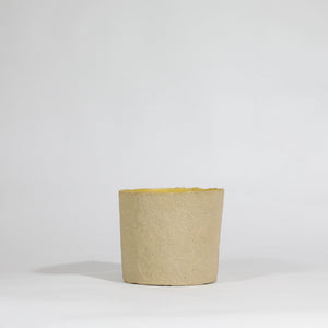 Flower Pot M | yellow - THE HOME OF SUSTAINABLE THINGS
