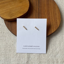 Load image into Gallery viewer, Geometric Earrings | made from recycled silver - THE HOME OF SUSTAINABLE THINGS
