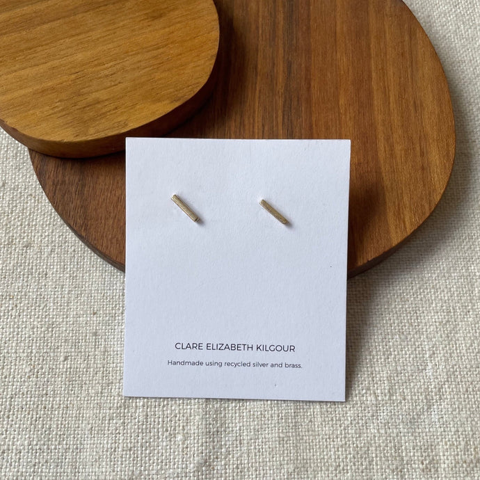 Geometric Earrings | made from recycled silver - THE HOME OF SUSTAINABLE THINGS