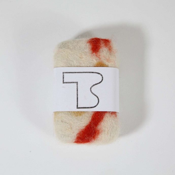 Greek olive oil soap bar | hand-felted with 100% sheep wool - THE HOME OF SUSTAINABLE THINGS