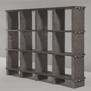 Modular Shelving Unit | made from recycled paper pulp - THE HOME OF SUSTAINABLE THINGS