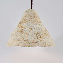 Load image into Gallery viewer, Myceliated Pendant Light | wood waste myceliated with mushroom spawn - THE HOME OF SUSTAINABLE THINGS
