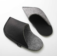 Load image into Gallery viewer, &#39;One Of A Kind&#39; Slippers | felt made from recycled plastic bottles - THE HOME OF SUSTAINABLE THINGS
