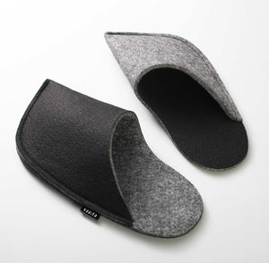 'One Of A Kind' Slippers | felt made from recycled plastic bottles - THE HOME OF SUSTAINABLE THINGS