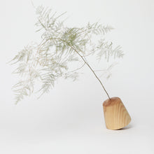 Load image into Gallery viewer, Oscillating Vase Large | made from hardwood offcuts - THE HOME OF SUSTAINABLE THINGS
