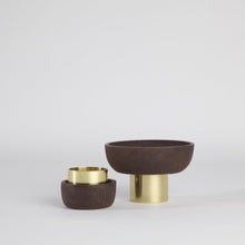 Load image into Gallery viewer, the-home-of-sustainable-things-pedestal-bowl-giria-tree-bark-tableware-evelina-kudabaite  
