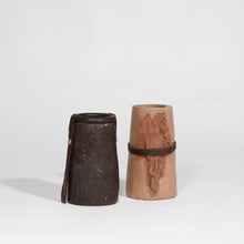 Load image into Gallery viewer, PineResin Vase | made from pine resin, bark, beeswax and charcoal - THE HOME OF SUSTAINABLE THINGS

