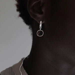 SOL Earrings | recycled silver and horn - THE HOME OF SUSTAINABLE THINGS