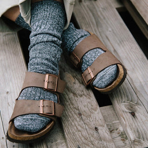 The Huison 100% Recycled Graphite Fleck Socks - THE HOME OF SUSTAINABLE THINGS