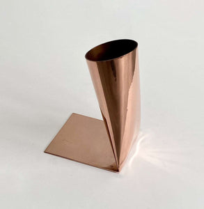 WaMa Pipe Vase L | made from scrap metal - THE HOME OF SUSTAINABLE THINGS